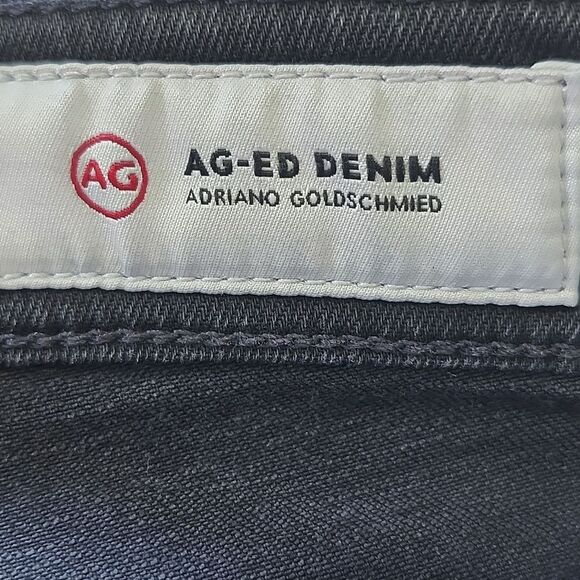 AG-ED Denim Adriano Goldschmied The Mari High Rise Straight Leg Jeans, 26R - Picture 7 of 10